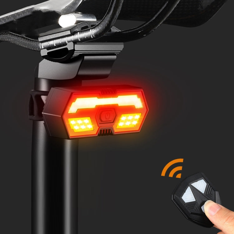 Fanale posteriore per bicicletta con telecomando WEST BIKING con tono di clacson, YP0701314