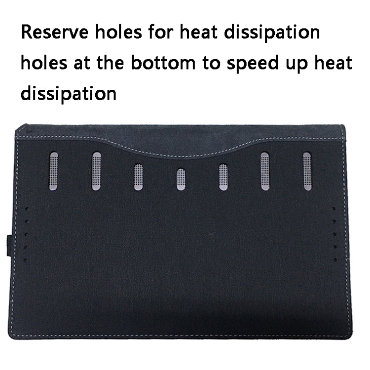 Custodia per laptop in pelle PU, For HP Spectre X360 13-AW 13.3, For HP Spectre X360 15-EB 15.6
