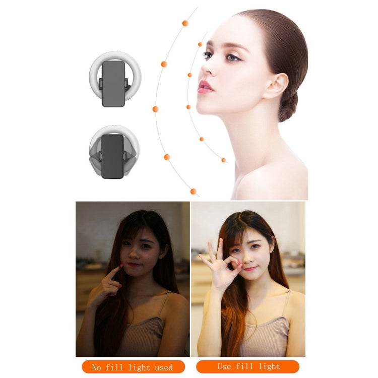 Anello luce selfie CYKE Q6 con supporto smartphone