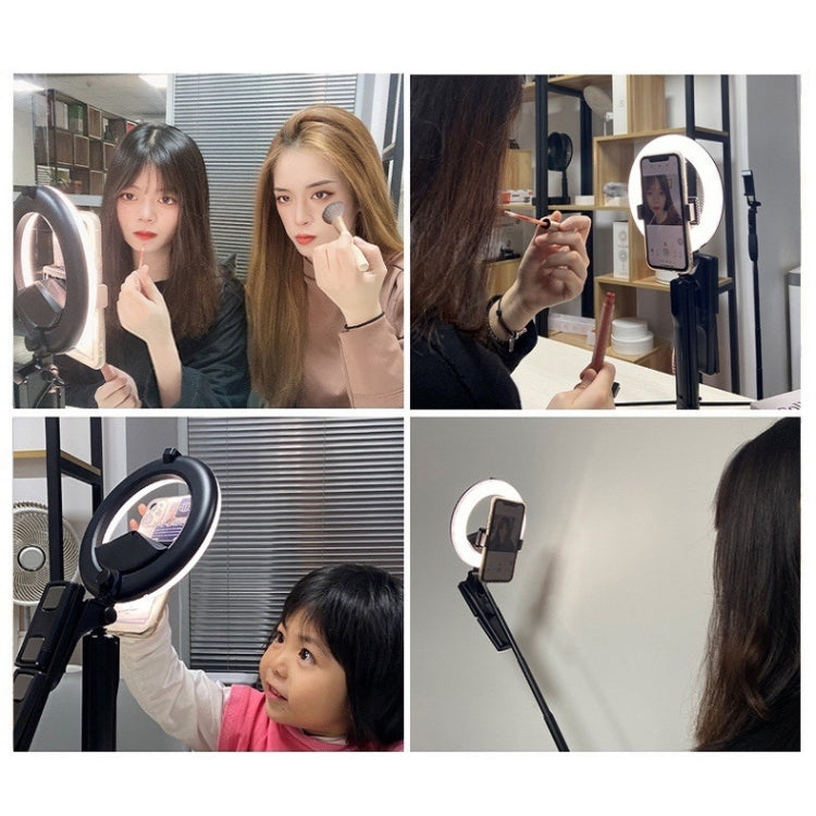 Anello luce selfie CYKE Q6 con supporto smartphone