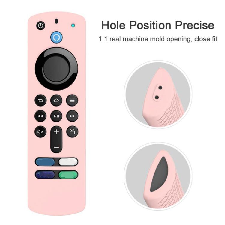 Custodia in silicone 2 pezzi per telecomando vocale Alexa 3ª gen