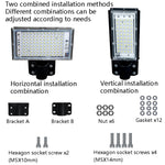 Proiettore LED da cortile impermeabile 25W e 200W