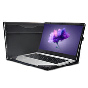 Custodia protettiva per laptop in pelle PU per Huawei Honor MagicBook, Dark Gray, Wine Red, Dark Blue