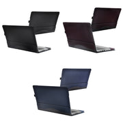 Custodia protettiva per laptop in pelle PU per Huawei Honor MagicBook, Dark Gray, Wine Red, Dark Blue