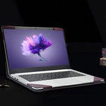 Custodia protettiva per laptop in pelle PU per Huawei Honor MagicBook, Dark Gray, Wine Red, Dark Blue