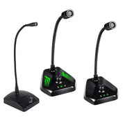 Microfono a condensatore a collo d'oca per computer desktop MI520, 6.35mm Interface, USB Version without RGB Breathing Lamp, USB Version with RGB Breathing Lamp