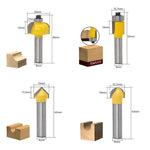 12 pezzi / set utensile da taglio per trimmer per macchina per incisione per la lavorazione del legno, 8 Handle With Wooden Box, 8 Handles Without Wooden Box
