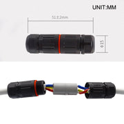 10 connettori per cavi impermeabili CDF-M3, 3 Pin, 2 Pin