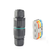 5 connettori per cavi impermeabili CDF-200/3, With 2 Pin Quick Connector, With 3 Pin Quick Connector, With 3 Pin Cold Pressure Terminal, With 5 Pin Cold Pressure Terminal