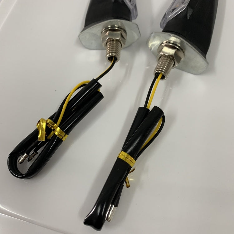 1 coppia MK-121 3 LED Shark Lampada di segnalazione moto, MK-121