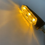 1 coppia MK-121 3 LED Shark Lampada di segnalazione moto, MK-121