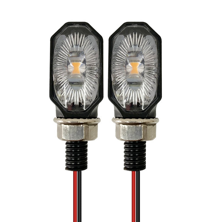 1 paio MK-099 LED Lampada di segnalazione per sterzo per moto, MK-099