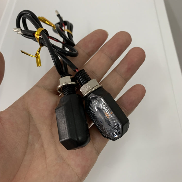 1 paio MK-099 LED Lampada di segnalazione per sterzo per moto, MK-099