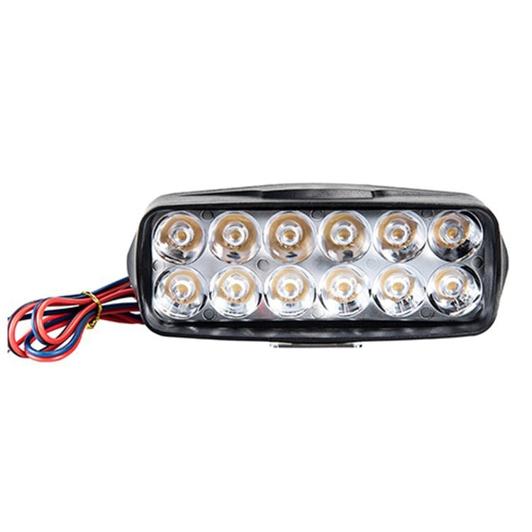 2 PCS MK-265 Luce di tiro a carattere di motocicletta Luce di marcia diurna ausiliaria, stile:, 8 LEDs, 12 LEDs, 16 LEDs