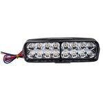 2 PCS MK-265 Luce di tiro a carattere di motocicletta Luce di marcia diurna ausiliaria, stile:, 8 LEDs, 12 LEDs, 16 LEDs