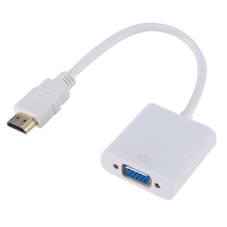Convertitore da HDMI a VGA HD 1080P ZHQ007, White, Black