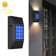 Lampada da parete solare impermeabile per esterni LED