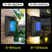 Lampada da parete solare impermeabile per esterni LED