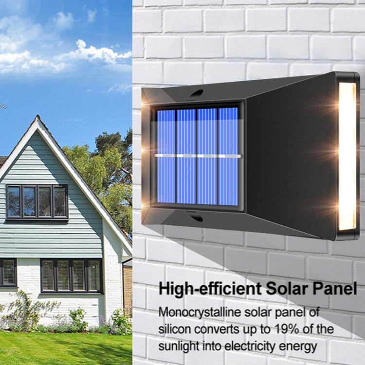 Lampada da parete solare impermeabile per esterni LED