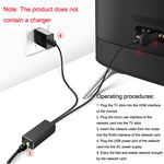 WK1109 Scheda di rete da micro USB a RJ45 per Fire TV Stick, Micro USB