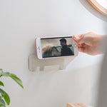 Supporto ricarica telefono a rack da parete senza punzonatura
