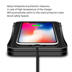 C7 Car Navigation 2 in 1 Caricabatterie wireless con pad antiscivolo multifunzione, C7 USB Interface