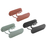 Asciugacapelli da bagno Nessun appendiabiti in ferro, Brown, Green, Black