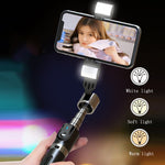 Bastone selfie Bluetooth con treppiede per smartphone
