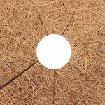 6 pezzi/set radice di piante antigelo vaso da fiori palma da cocco tappetino piatto, dimensioni:, 20cm, 30cm