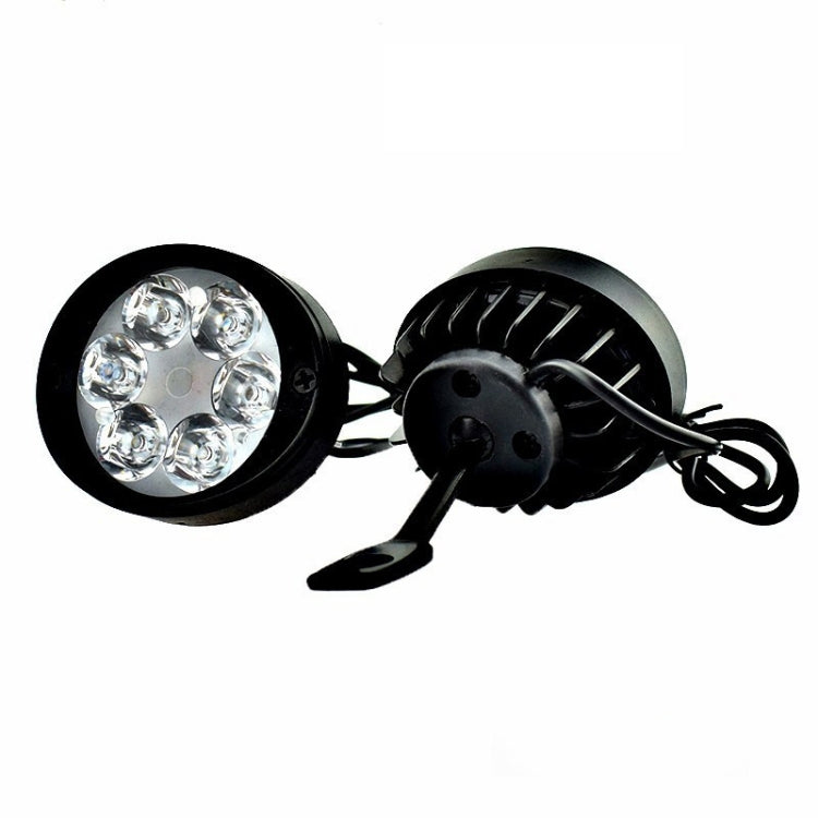 2 PCS MK-262 6 LED Fendinebbia per moto, Shooting Light