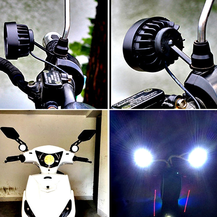 2 PCS MK-262 6 LED Fendinebbia per moto, Shooting Light