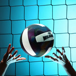 MILACHIC Pallone da pallavolo fluorescente No.5 PU Pallavolo cucito a macchina, 6930 Night Light, 6931 Colorful, 6932 Honeycomb
