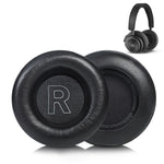1 paio di paraorecchie in spugna di vera pelle per BO BeoPlay H7 / H9 / H9i 3rd, H7 / H9 / H9i (Black), H7 / H9 / H9i (Apricot)