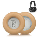 1 paio di paraorecchie in spugna di vera pelle per BO BeoPlay H7 / H9 / H9i 3rd, H7 / H9 / H9i (Black), H7 / H9 / H9i (Apricot)