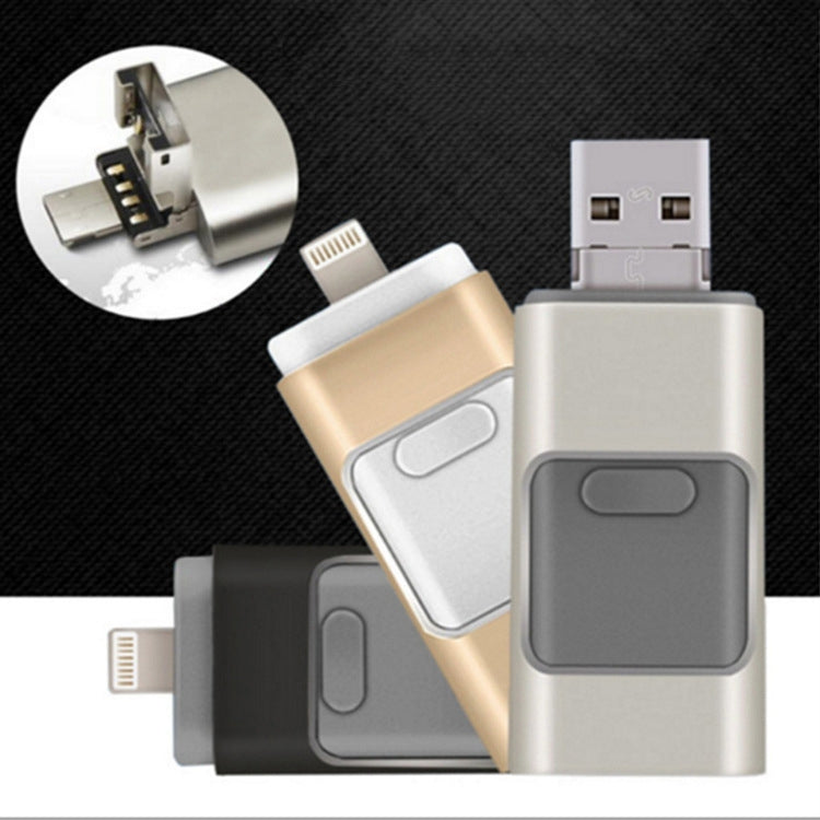 Chiavetta USB 3 in 1 Tipo-C e Lightning 256GB