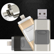 Chiavetta USB 3 in 1 Tipo-C e 8 pin 256GB