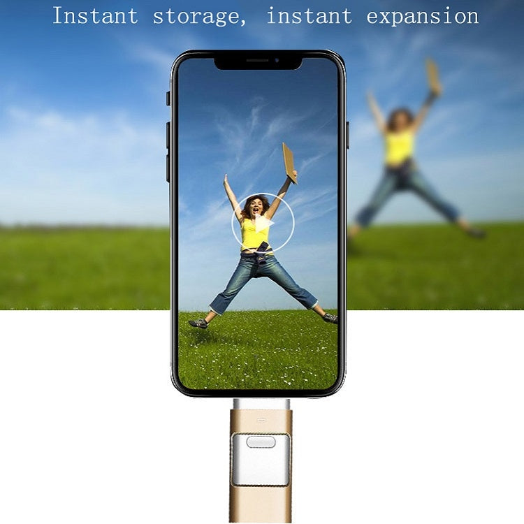 Chiavetta USB 3 in 1 Tipo-C e Lightning 256GB