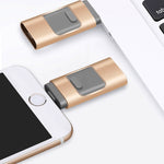 Chiavetta USB 3 in 1 Tipo-C e Lightning 256GB