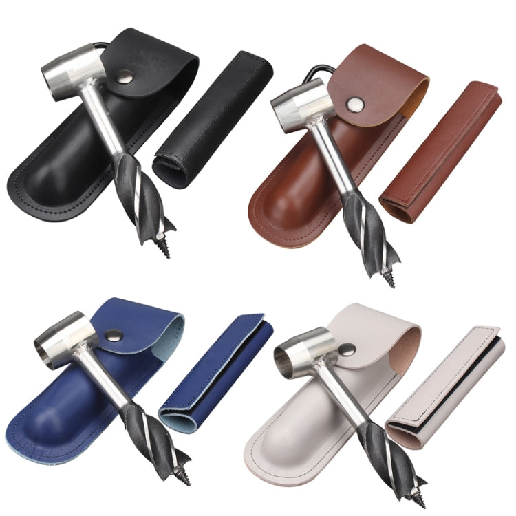 Set di attrezzi per punte da trapano per sopravvivenza all'aperto, Black, Blue, Brown, Beige