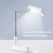 Staffa luce LED a doppia faccia con rotazione 360°