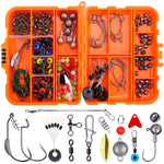213 PCS / Set Set di accessori per ganci per calamari stradali, 213 PCS / Set (Orange), 213 PCS / Set(Black)