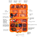 213 PCS / Set Set di accessori per ganci per calamari stradali, 213 PCS / Set (Orange), 213 PCS / Set(Black)