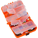 213 PCS / Set Set di accessori per ganci per calamari stradali, 213 PCS / Set (Orange), 213 PCS / Set(Black)