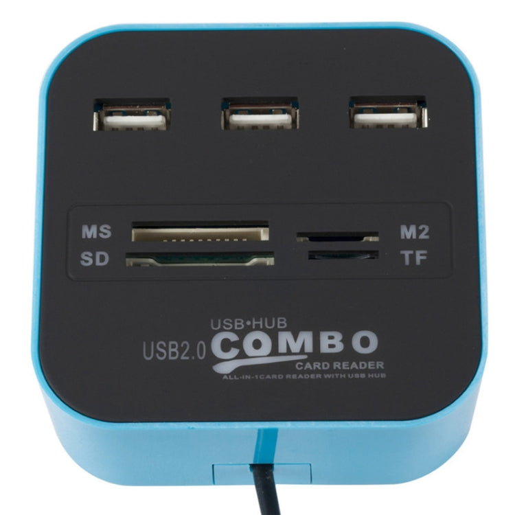 Lettore HUB USB 2.0 COMBO 7 in 1