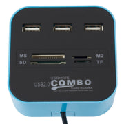 Lettore HUB USB 2.0 COMBO 7 in 1