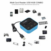 Lettore HUB USB 2.0 COMBO 7 in 1