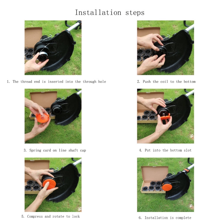 Filo per erba in nylon 4 in 1 per tosaerba BLACK+DECKER, 4 PCS