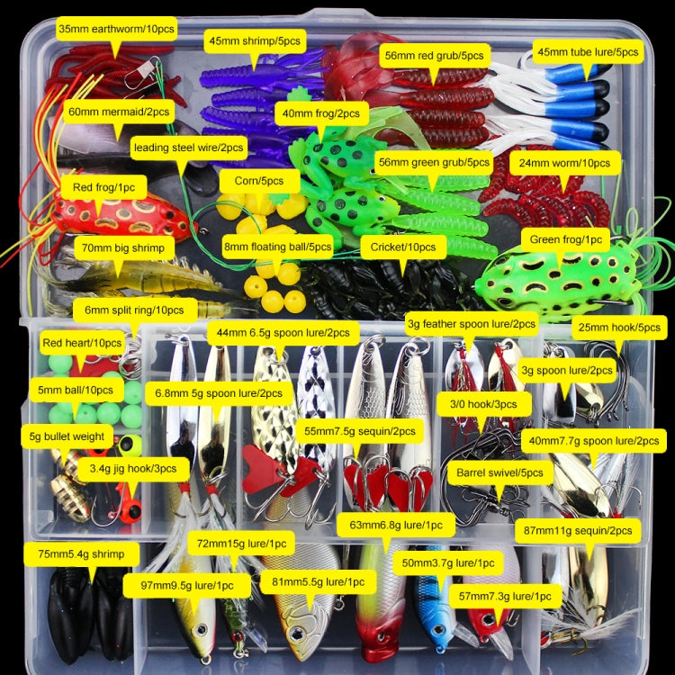 Set di accessori per ganci per calamari stradali, 141 PCS / Set