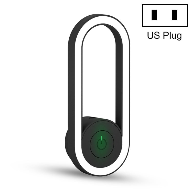TS-06 Repellente per zanzare elettronico ad ultrasuoni multifunzionale, spina americana