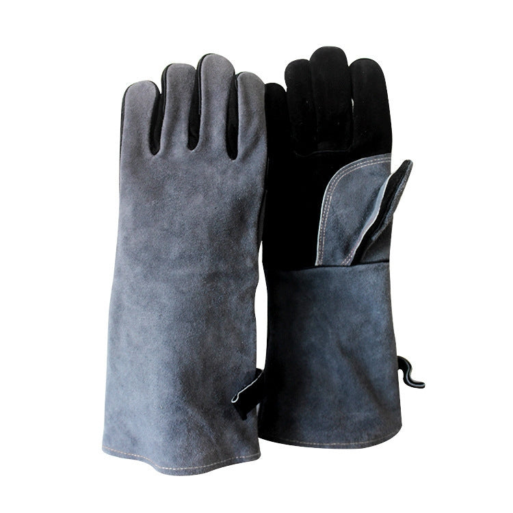 1 paio di guanti isolanti per barbecue da forno a microonde JJ2001-1, Barbecue Insulation Gloves